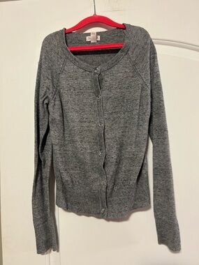 Cat & Jack Gray Cardigan - Girls 10/12